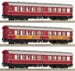 64062  Roco 3 Piece Set: Conversion Cars